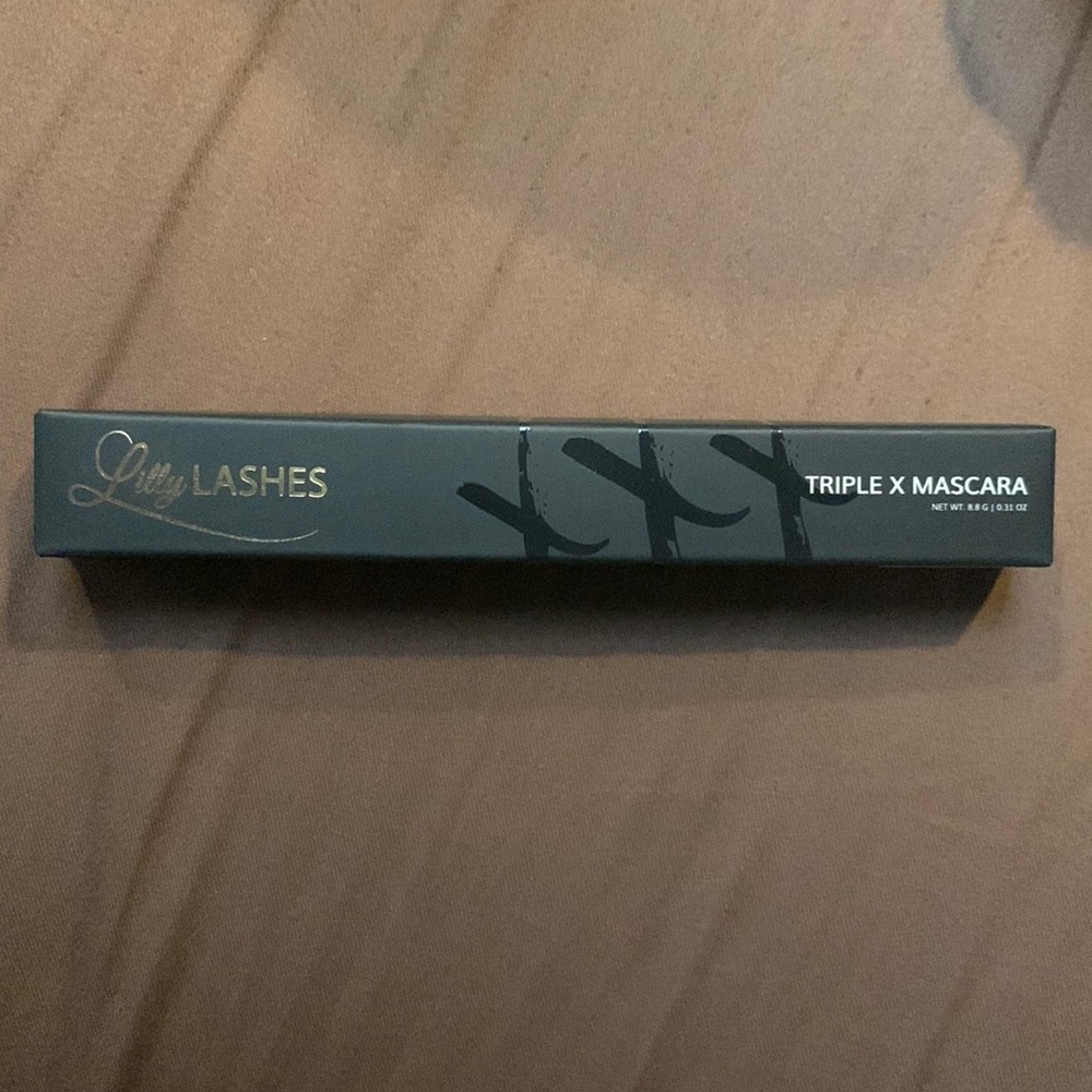 Lilly Lashes Triple X Mascara- Black